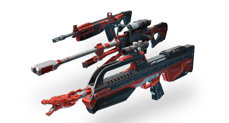Fichier:HINF-Crimson Serpent Weapon Set bundle (render).png