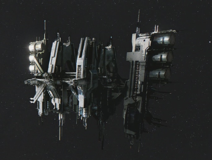 Plan large de l'installation dans le trailer Birth of a Spartan.