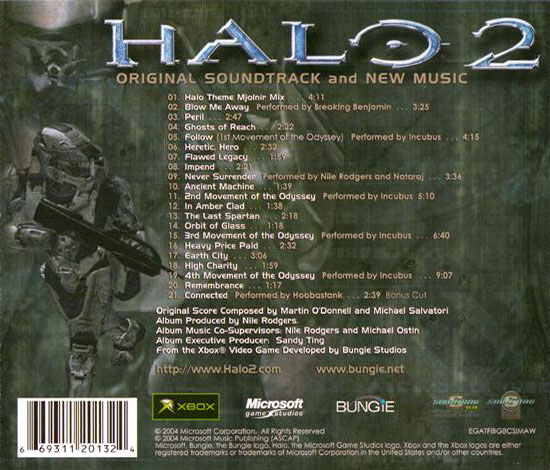Fichier:H2 OST Volume 1 Back Cover.jpg