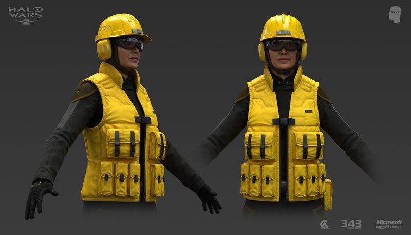 Fichier:HW2-UNSC Engineer female render (Mohamed Abdelfatah).jpg
