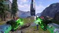 En mode Dual Wield dans Halo 3.