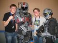 En 2009 (à droite), avec Lars Bakken et deux cosplayers de la 405th.com.