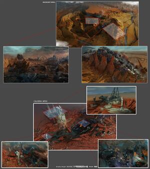 HW2-Multiplayer maps artwork (Brad Wright).jpg