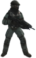 Un pilote de l'Air Force dans Halo : Reach.