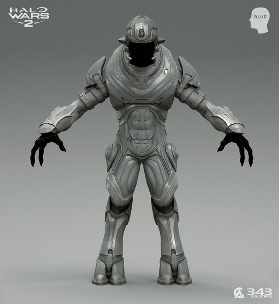 Fichier:HW2-Banished Sangheili untextured 03 (David Munoz Velazquez).jpg
