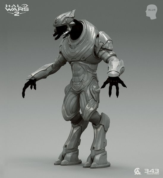 Fichier:HW2-Banished Sangheili untextured 04 (David Munoz Velazquez).jpg