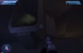 Nuage de spores dans les conduits de la Bibliothèque, dans Halo : Combat Evolved.