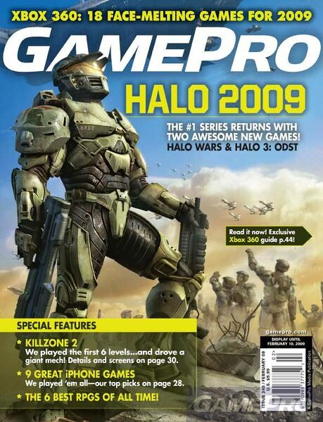 Fichier:GamePro 2009 Halo Wars cover.jpg