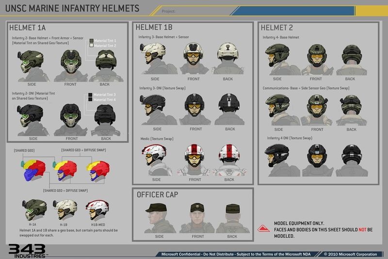 Fichier:H4-UNSC Marine Infantry helmets (concept).jpg