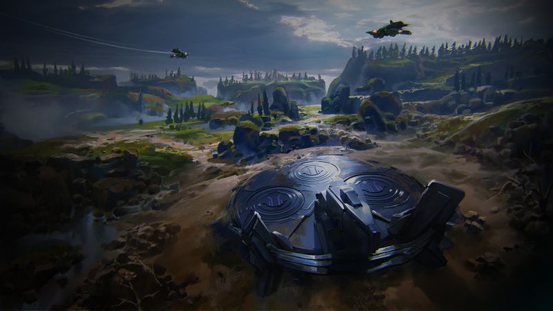Fichier:HW2 Multiplayer map Proving Grounds loading screen.jpg