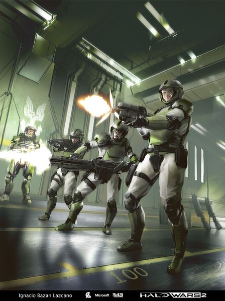 Fichier:HW2-Marines training artwork 02 (Ignacio Bazan Lazcano).jpg