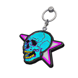 HINF Neon Skull charm.png