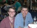 Avec Eric Nylund au Comic-Con International de 2007.