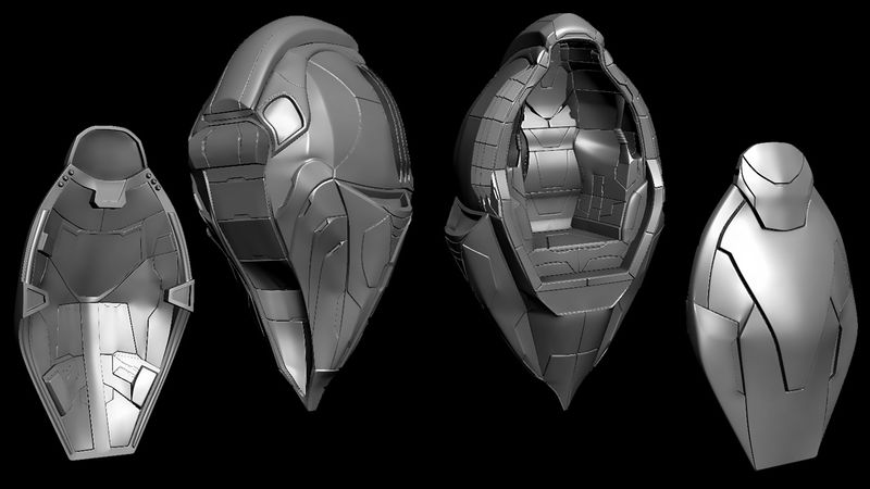 Fichier:HR-Covenant drop pod (modelisation).jpg