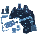 Carte du terrain sur Halo : The Master Chief Collection.