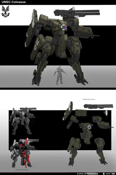 Fichier:HW2-UNSC Colossus concept (Theo Stylianides).jpg