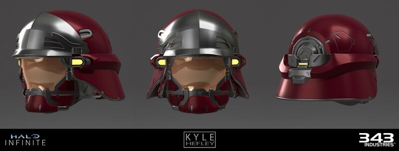 Fichier:HINF-Hikeshi Helmet highpoly (Kyle Hefley).jpg