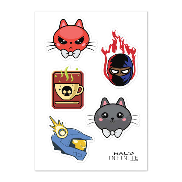 Fichier:Halo Infinite Emblems Sticker Sheet.png