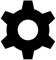 Symbole de la mine antipersonnel.