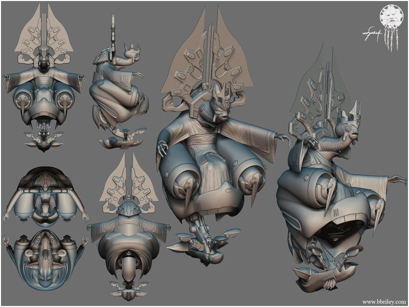 Fichier:HW-Regret highpoly render (Brett Briley).jpg