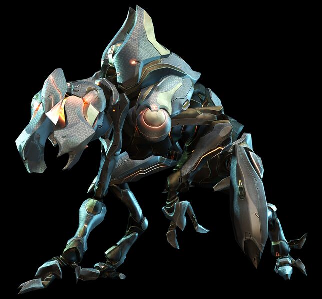 Fichier:H4-Promethean Crawler Sniper black render (Sean Binder).jpg