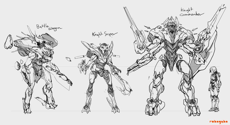 Fichier:H5G-Promethean Knight concept (Gabriel Garza).jpg