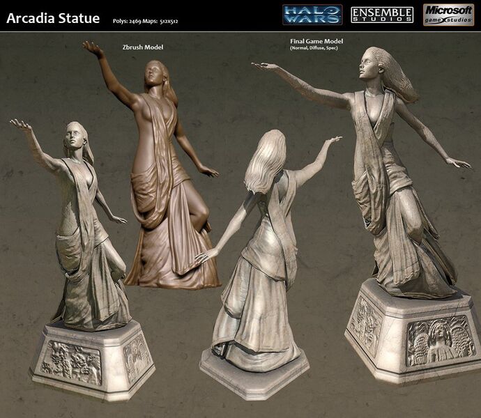 Fichier:HW-Arcadia Statue render (Chris Moffitt).jpg