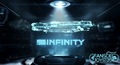 L’UNSC Infinity dans le menu multijoueur de Halo 4.