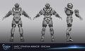 Concept art pour Halo Online.