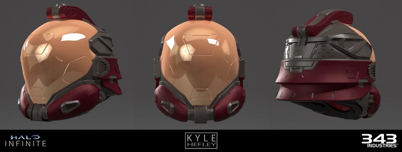 Fichier:HINF-Chonmage Helmet highpoly (Kyle Hefley).jpg