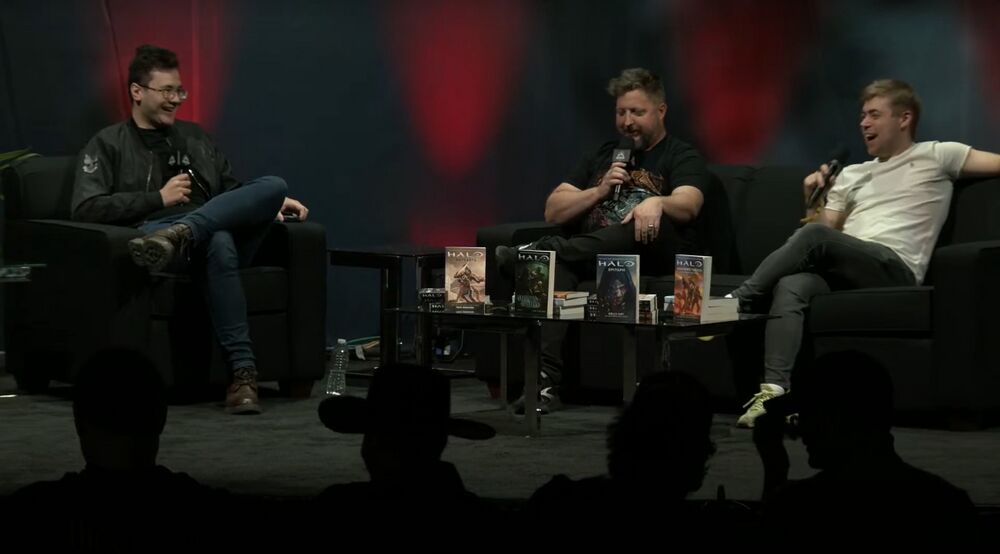 Halo World Championship 2024 image of the Canon Fodder LIVE panel