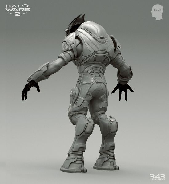 Fichier:HW2-Banished Sangheili untextured 05 (David Munoz Velazquez).jpg