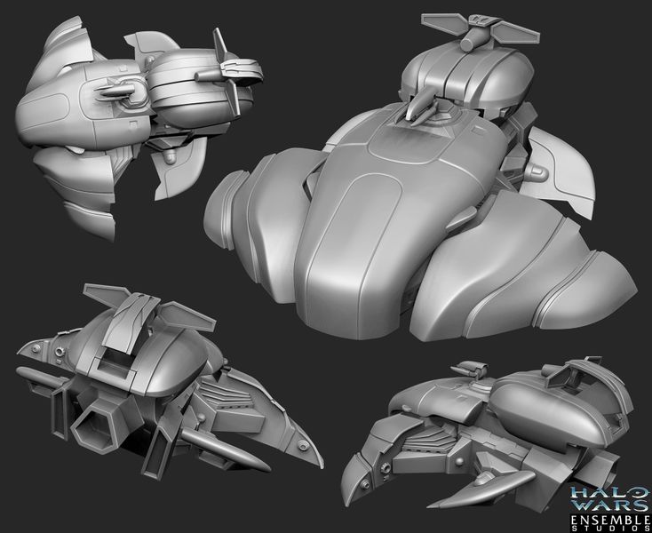 Fichier:HW-Wraith high poly render.jpg