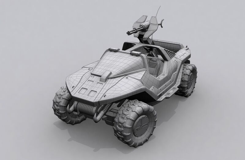 Fichier:HW-Warthog wireframe (Robert Walden).jpg